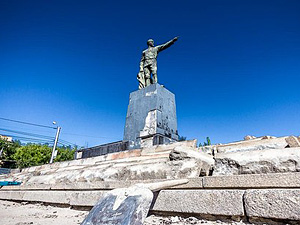 Реставрация памятника Феликсу Дзержинскому