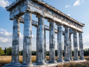 Античная инсталляция за 580 тысяч рублей появится на территории Губернского лицея в Пензе