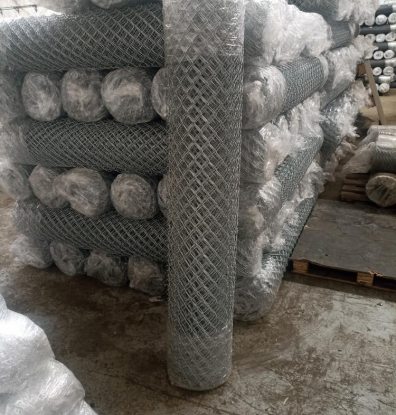 Сетка плетёная ОЦИНКОВАННАЯ; яч.:50; д.:3,0; ширина:2,0м; длина:10м