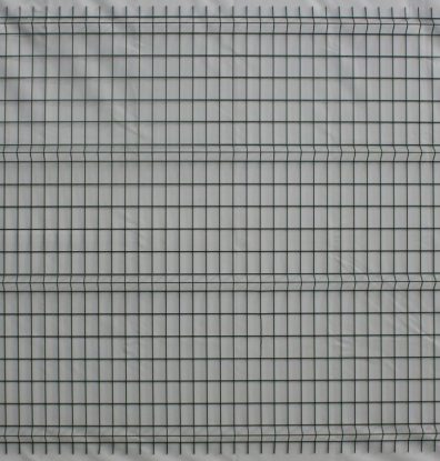 Панель сварная из оцинкованной проволоки с порошковым покрытием RAL 6005-зеленый; ячейка:100х50; диаметр:4,0; высота:2000; длина:2500