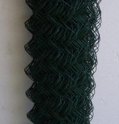 Сетка плетёная ПВХ; яч.:55; д.:2,5; ширина:1,5м зеленый; длина:15м
