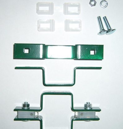 Комплект крепления № 3 промежуточный 40х60 ПП (зеленый)